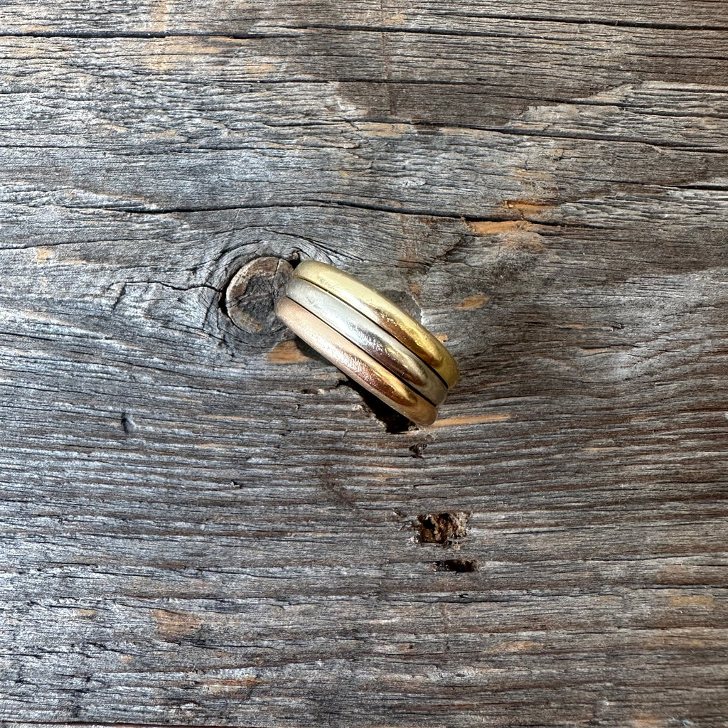 A Trinity ring, by Cartier