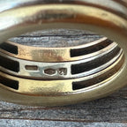 A Trinity ring, by Cartier